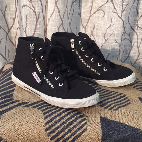 Superga European sneakers high top - Picture 1 of 8